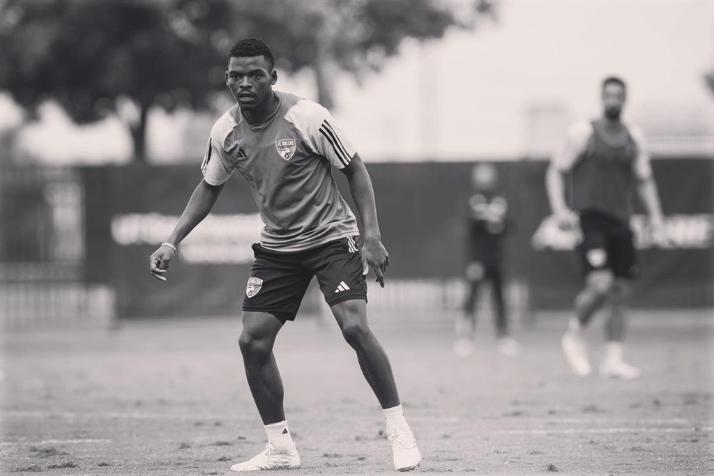 FC Dallas midfielder Katlego Tsiki Ntsabeleng. 