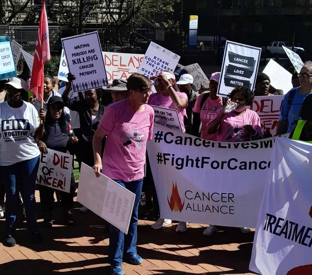 Cancer patients marched over outsourcing radiation