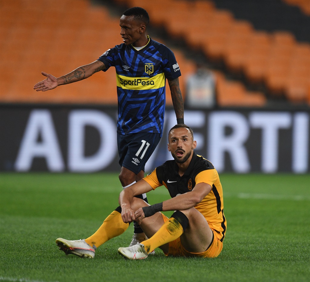Samir Nurkovic  of Kaizer Chiefs during the DStv Premiership 2020/21  match between  Kaizer Chiefs and Cape Town City on the 21 April 2021 at FNB Stadium  Pic Sydney Mahlangu/BackpagePix