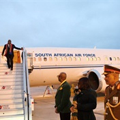Ramaphosa's R600k gravy plane: Catering costs of flights on presidential jet allegedly manipulated
