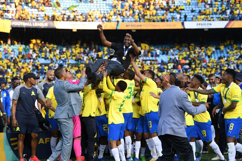 Roc Nation Sports International on X: 🏆 𝐂𝐇𝐀𝐌𝐏𝐈𝐎𝐍𝐒 🏆 Mamelodi  Sundowns come from behind to win the first-ever African Football League!  Congratulations, @Masandawana 💛 #AFL