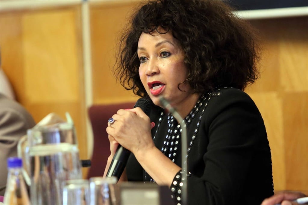 Minister of Human Settlements, Water and Sanitation Lindiwe Sisulu (Photo: Department of Water and Sanitation via Twitter)
