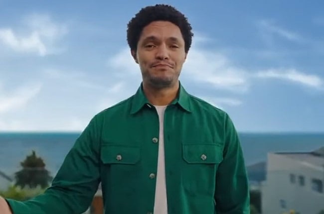Trevor Noah in Tourism in South Africa advert.