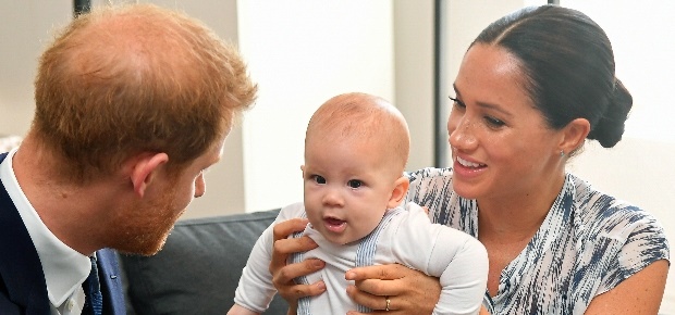 Prince Harry, baby Archie and Meghan Markle. (Photo: Getty Images) 