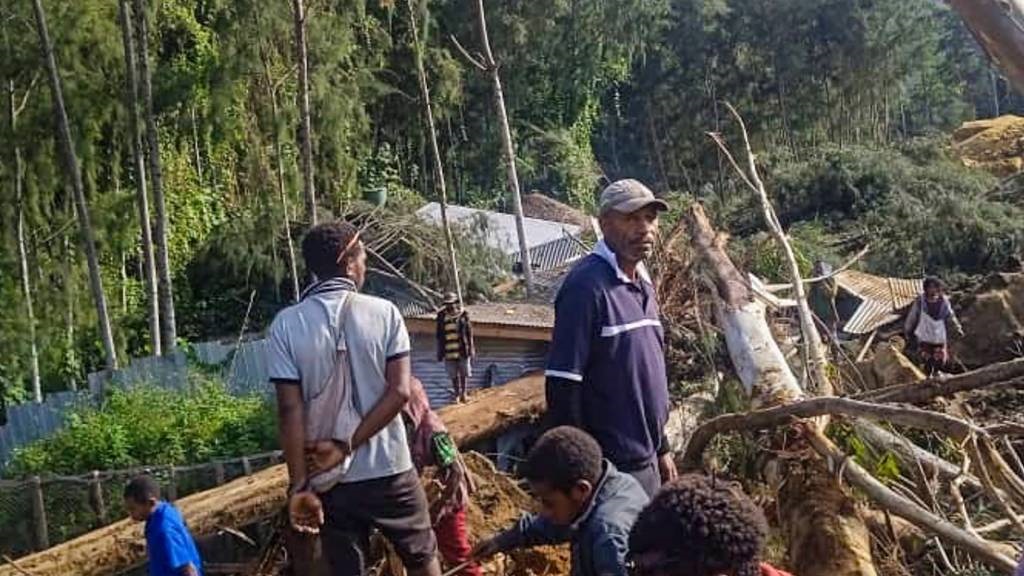 News24 | 'More than 100 houses got buried': Massive landslide hits six villages in Papua New Guinea