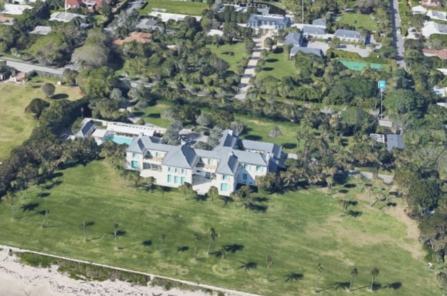 The Peltz' Palm Beach, Florida home has a stunning