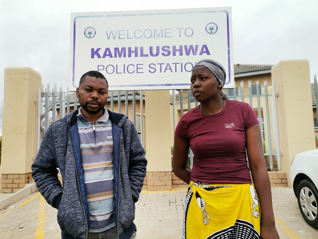 From left: Adam Mashaba and Ntombifuthi Khoza want justice following their dad's murder. Photo by Bulelwa Ginindza