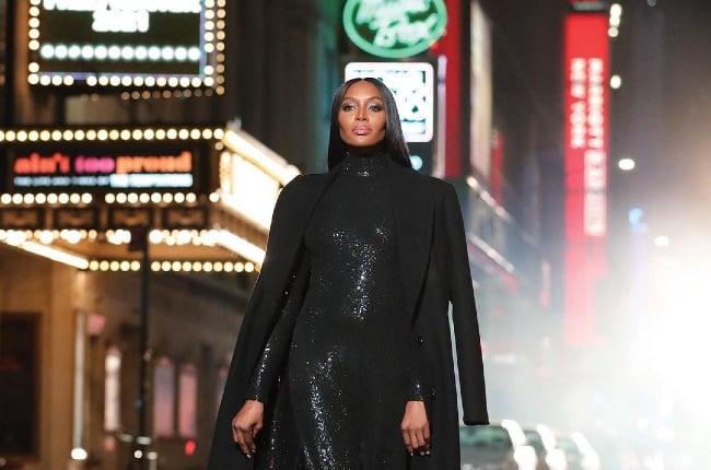  Naomi Campbell closes the show at Michael Kors' Fall/Winter 40th anniversary show in New York. (Image via @michaelkors on Instagram)