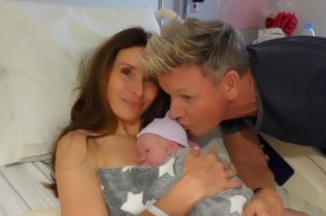 Chef Gordon Ramsay and his wife Tana welcome baby number 6 