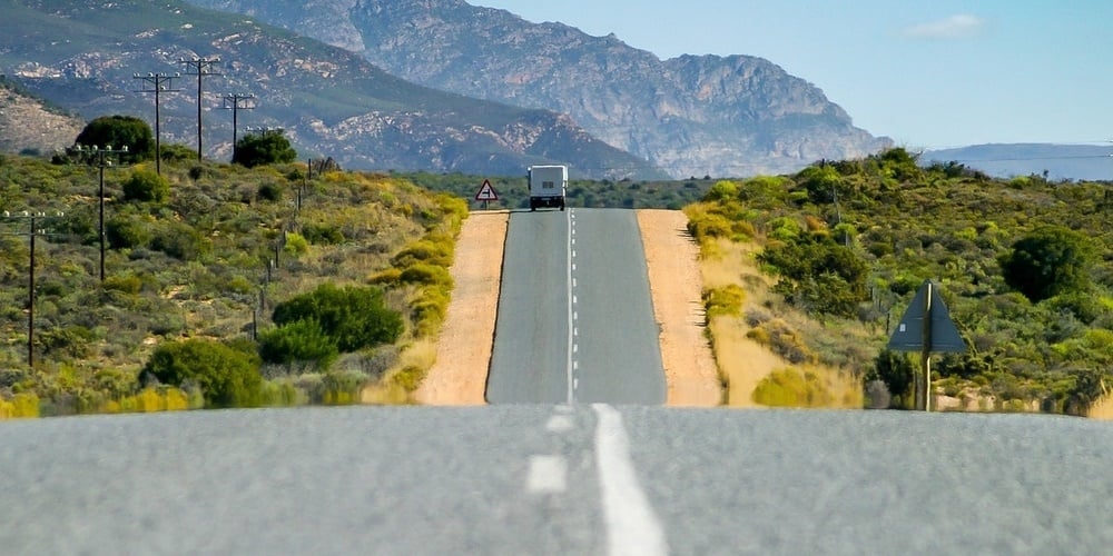 road in the garden route