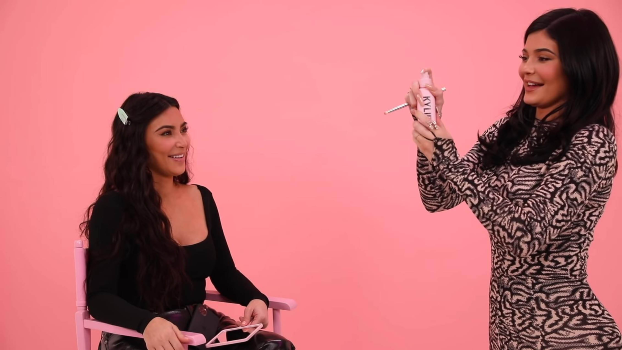 Kylie Jenner does Kim's makeup using all KKW BEAUT