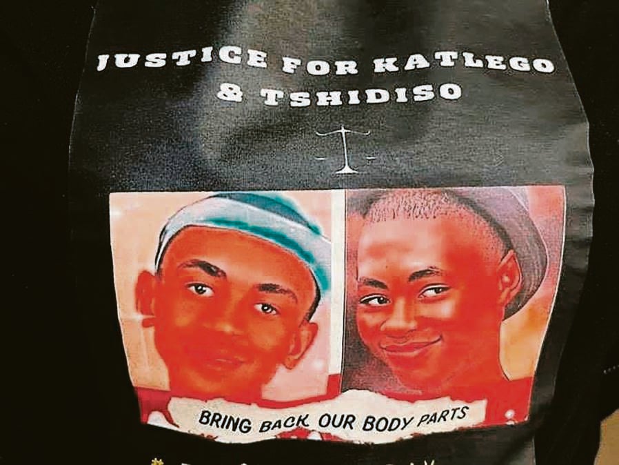 Tshidiso Ramatlo and Katleho Letseli were killed for allegedly stealing VW Polo lights.      Photo by Nhlanhla Khomola