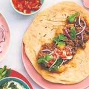 RECIPE | Roti with curried lamb filling
