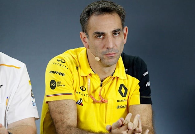 Renault team principal, Cyril Abiteboul (TeamTalk)