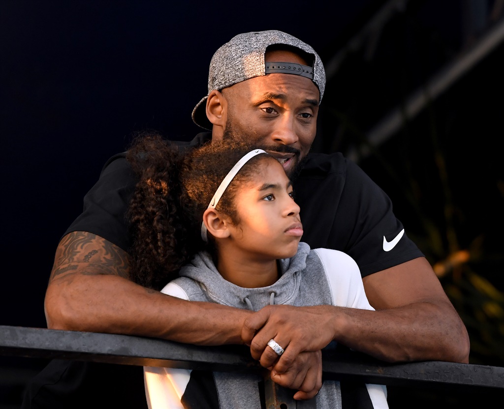 IRVINE, CA - JULY 26: Kobe Bryant and daughter Gi