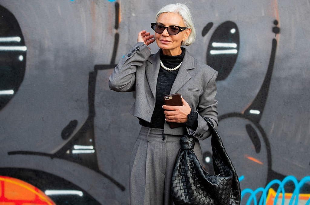 Grece Ghanem is seen outside Rodebjer during Copenhagen Fashion Week Autumn/Winter 2020 Day 3 on 30 January 2020 in Copenhagen, Denmark. (Photo by Christian Vierig/Getty Images)