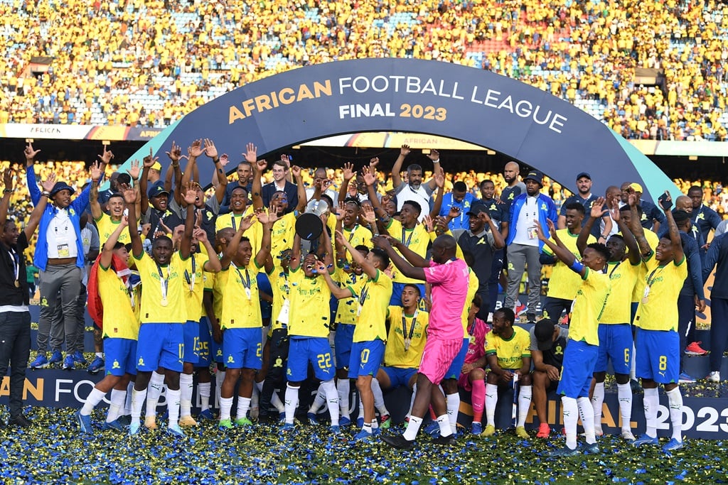 Roc Nation Sports International on X: 🏆 𝐂𝐇𝐀𝐌𝐏𝐈𝐎𝐍𝐒 🏆 Mamelodi  Sundowns come from behind to win the first-ever African Football League!  Congratulations, @Masandawana 💛 #AFL