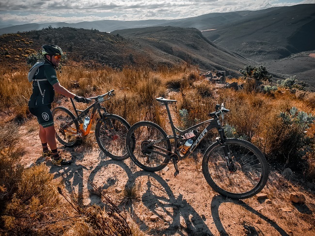 Big climbs and raw terrain, are part of the reward, when riding in the Ceres area (Photo: Ashley Oldfield)