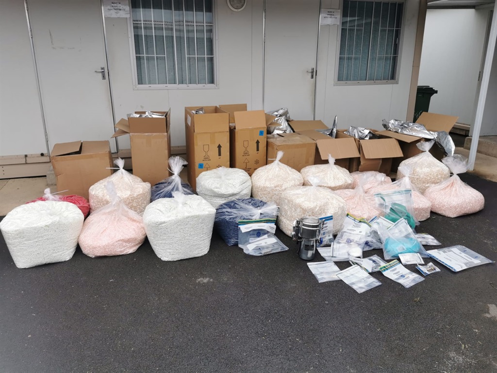 Police confiscated drugs worth R2.6 million.