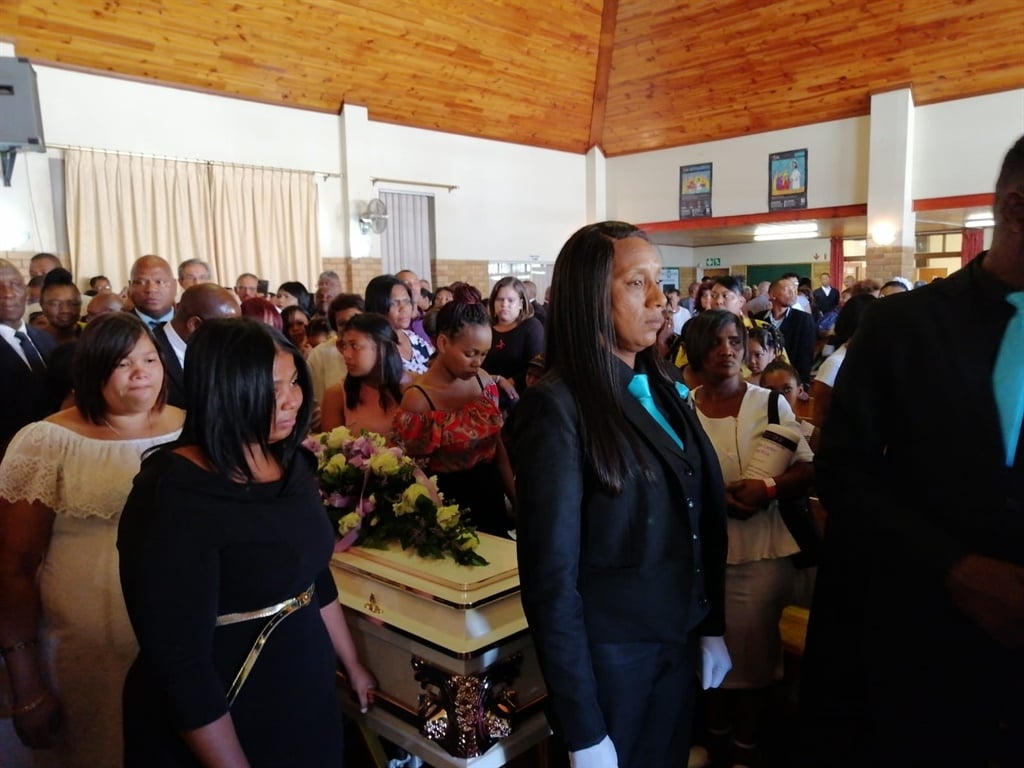 Thousands flock to funeral service of murdered Tazne van Wyk in Cape Town