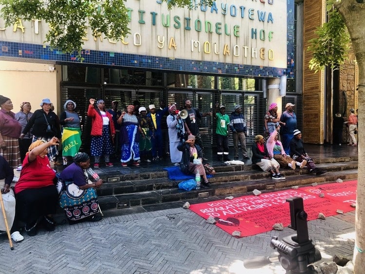 ‘The government has been dodging us’: Pensioners sleep outside court demanding apartheid reparations | News24