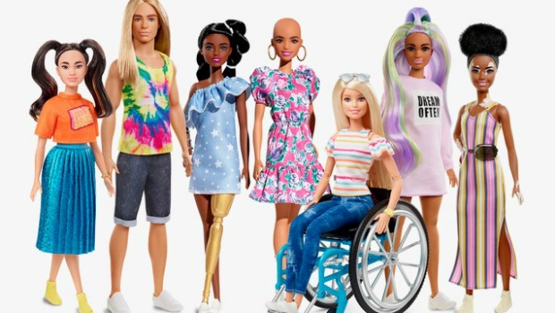The Barbie Fashionistas line