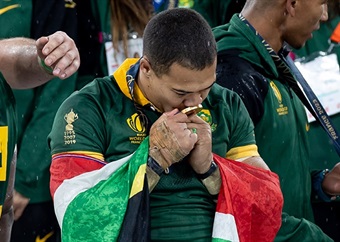 How a sin bin prayer helped Bok hero Cheslin Kolbe manage agonising last moments of RWC final