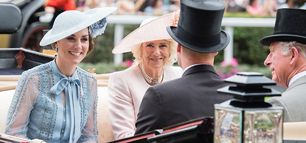 Kate Middleton, Camilla Parker Bowles, Prince William and Prince Charles (Photo: Getty Images)