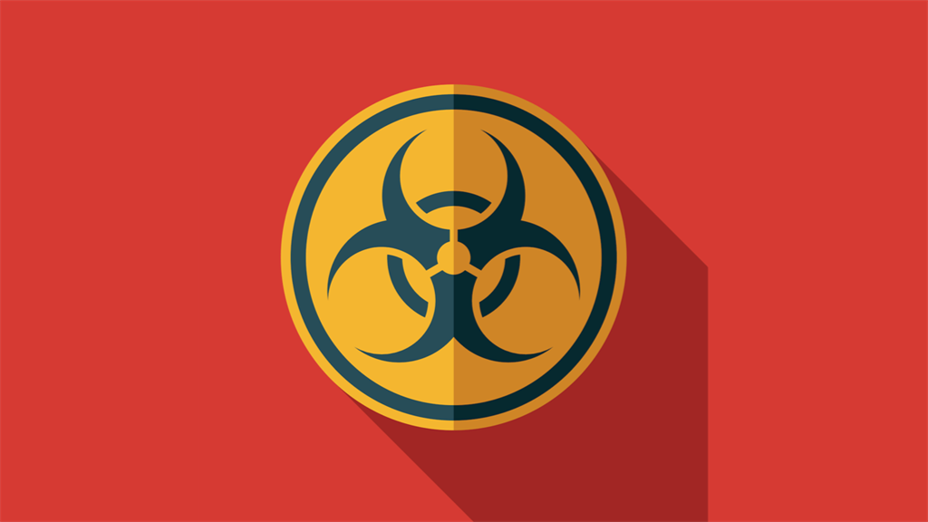Biohazard warning