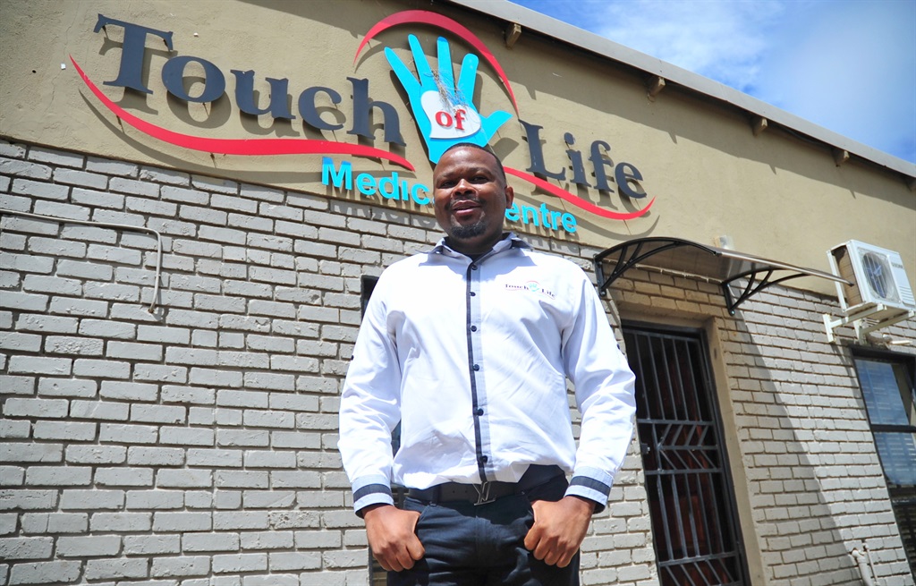 Medical doctor Zamokuhle Ngozo has established Touch of Life which is a property company that provides rental space to medical practitioners in the townships in the  Mpumalanga Highveld. Photo: Lucas Ledwaba/Mukurukuru Media