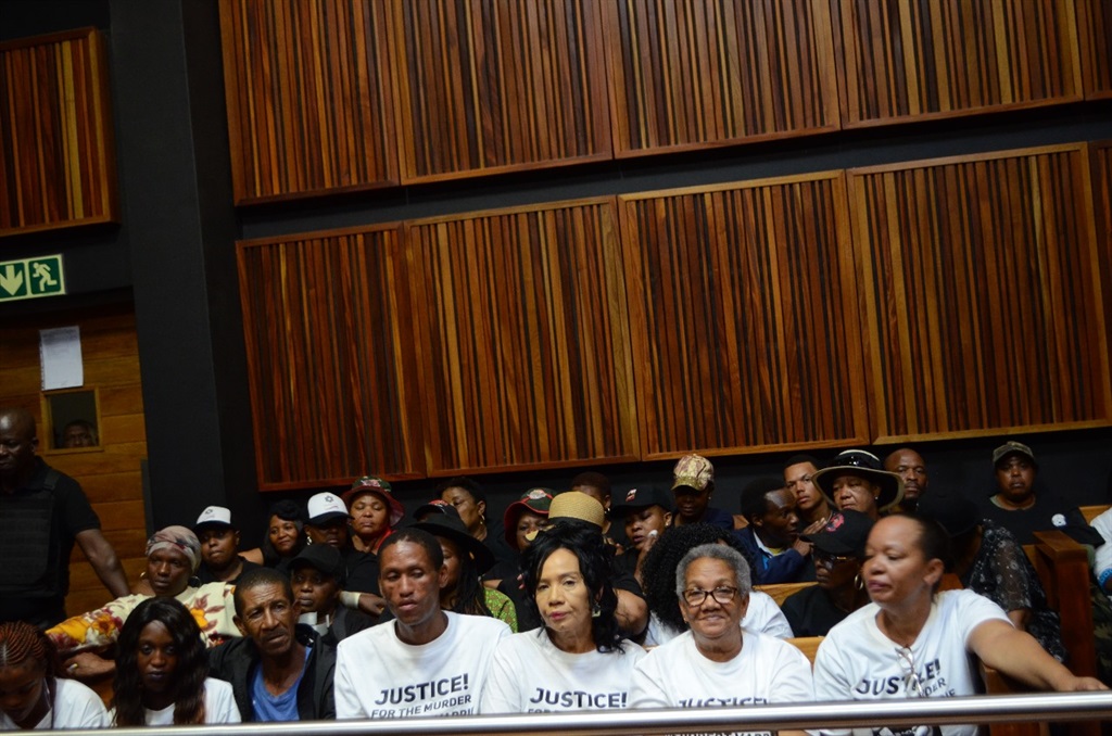 The Palm Ridge Magistrates Court was packed to cap