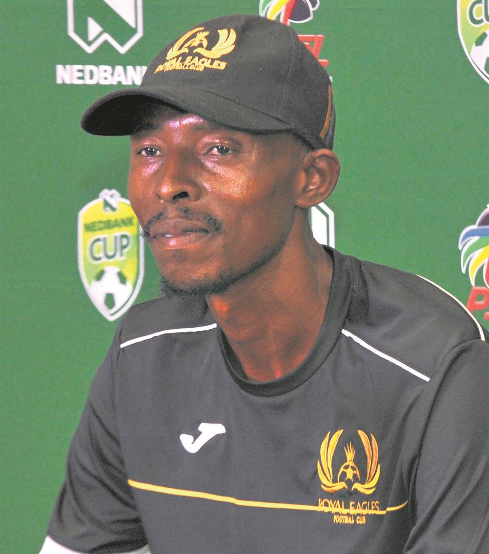 Royal Eagles coach Phuti Mohafe is ambitious of putting one or two winning goals against Kaizer Chiefs.Photo by Jabulani Langa