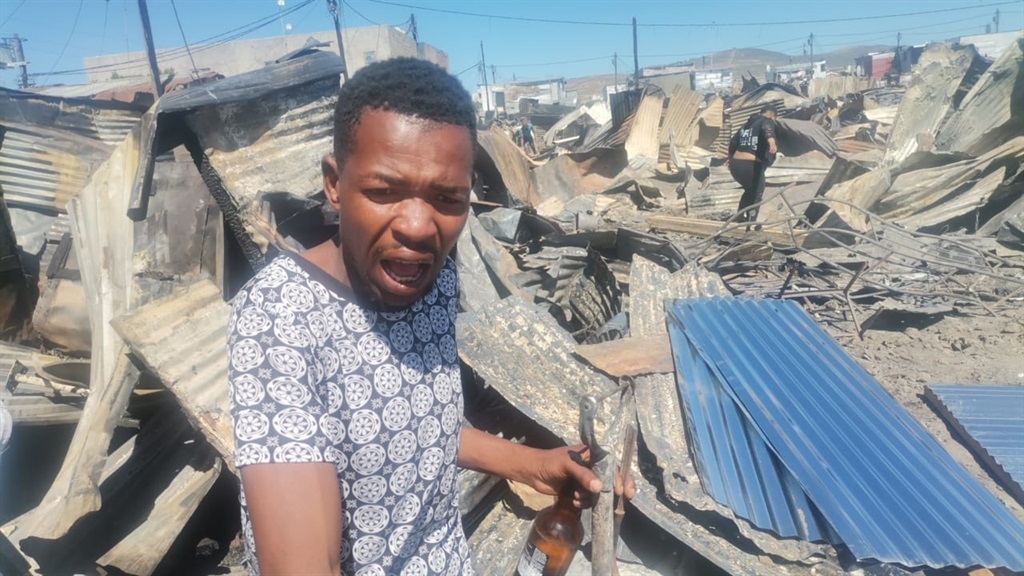 Zolani Mxenge from Du Noon said he is still shocked. Photo by Lulekwa Mbadamane