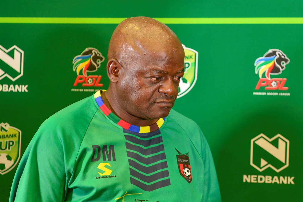 Former TS Galaxy coach Daniel Malesela has revealed why he resigned.
Photo: BackpagePix