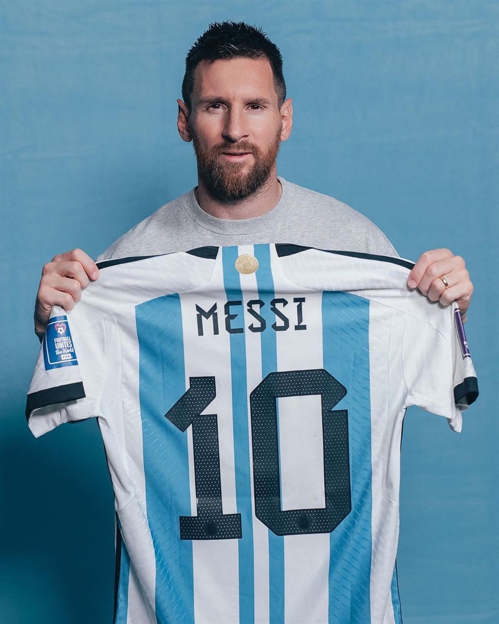 Lionel Messi's World Cup match jerseys are reportedly set to sell for over R100 million at an auction, overtaking a world record set by Michael Jordan. 