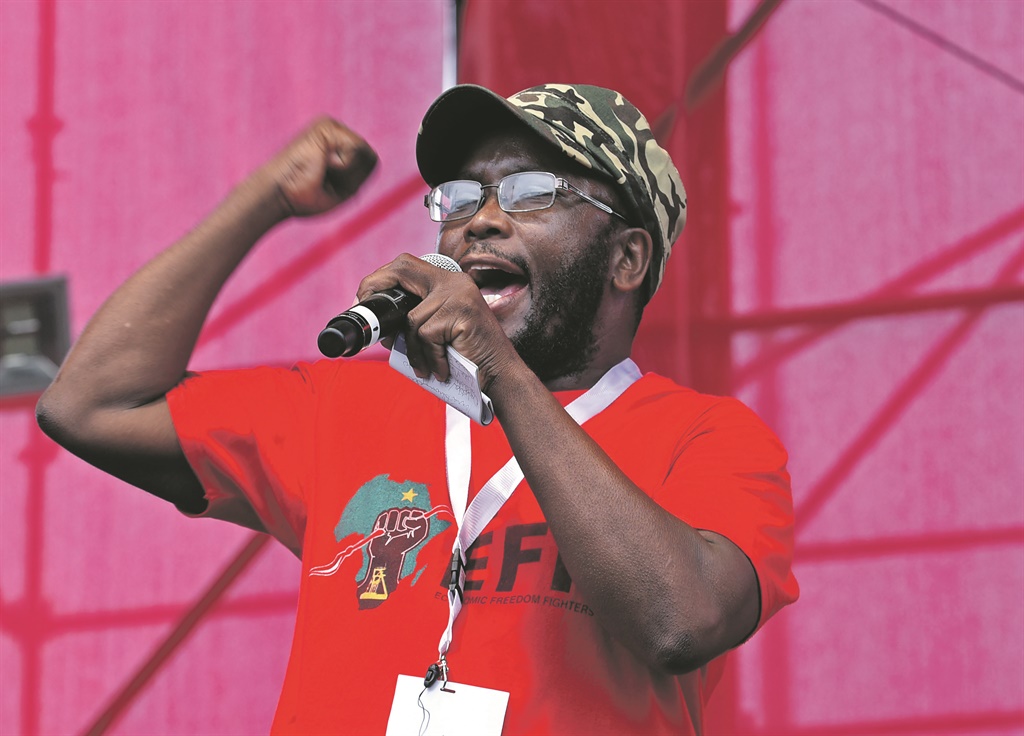 March 24.2019. EFF KwaZulu Natal Chairperson Vusi 