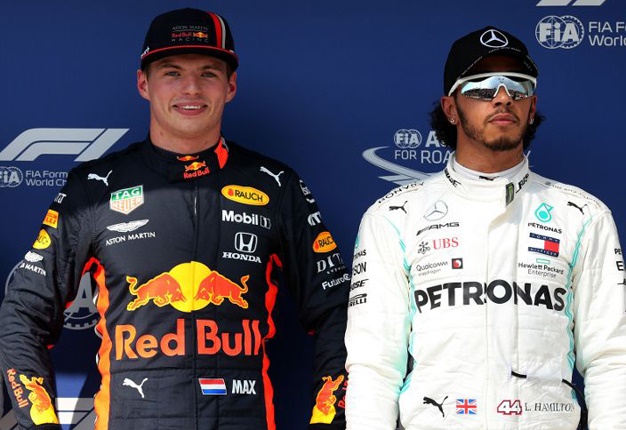 Max Verstappen (left) and Lewis Hamilton (TeamTalk)