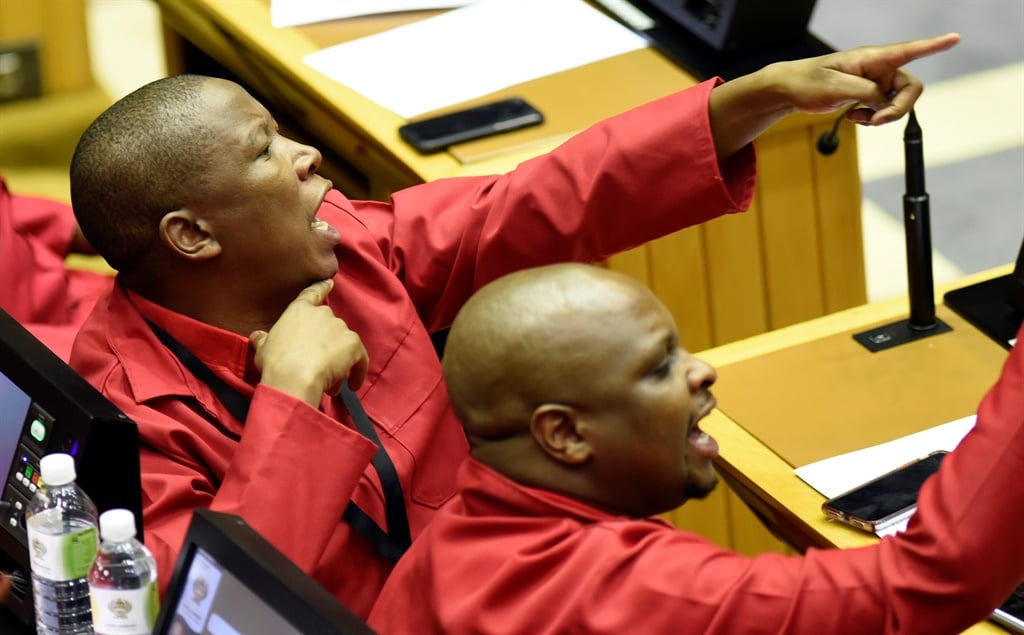 The EFF leadership  vowed to use Thursday's SONA to call for the removal of Public Enterprises Minister Pravin Gordhan. 