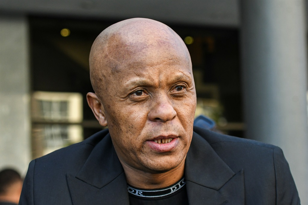 Doctor Khumalo during the Memorial Service of the late Clive 
 'The Dog' Barker at Olive Convention Centre on June 15, 2023 in Durban, South Africa. 