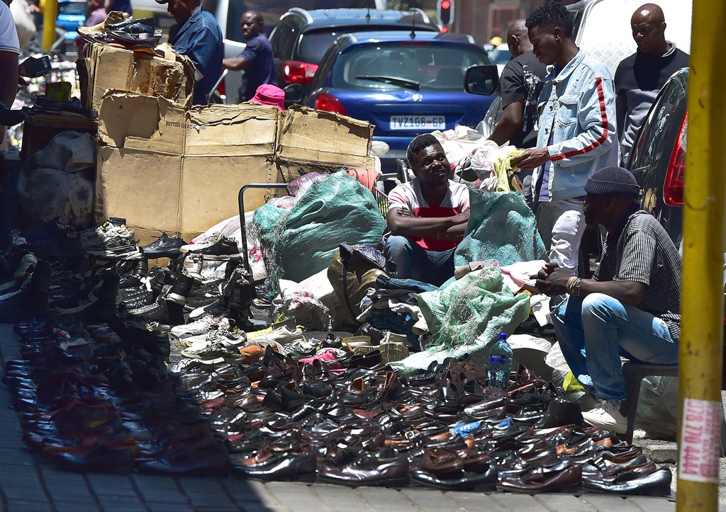 The secondhand Shoe sale in JHB CBD is now a comon