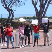 Protestors in Green Point demand City of Cape Town to halt auction of prime properties