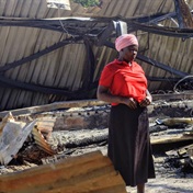 PICS: 'Evil spirit burnt our homes'  