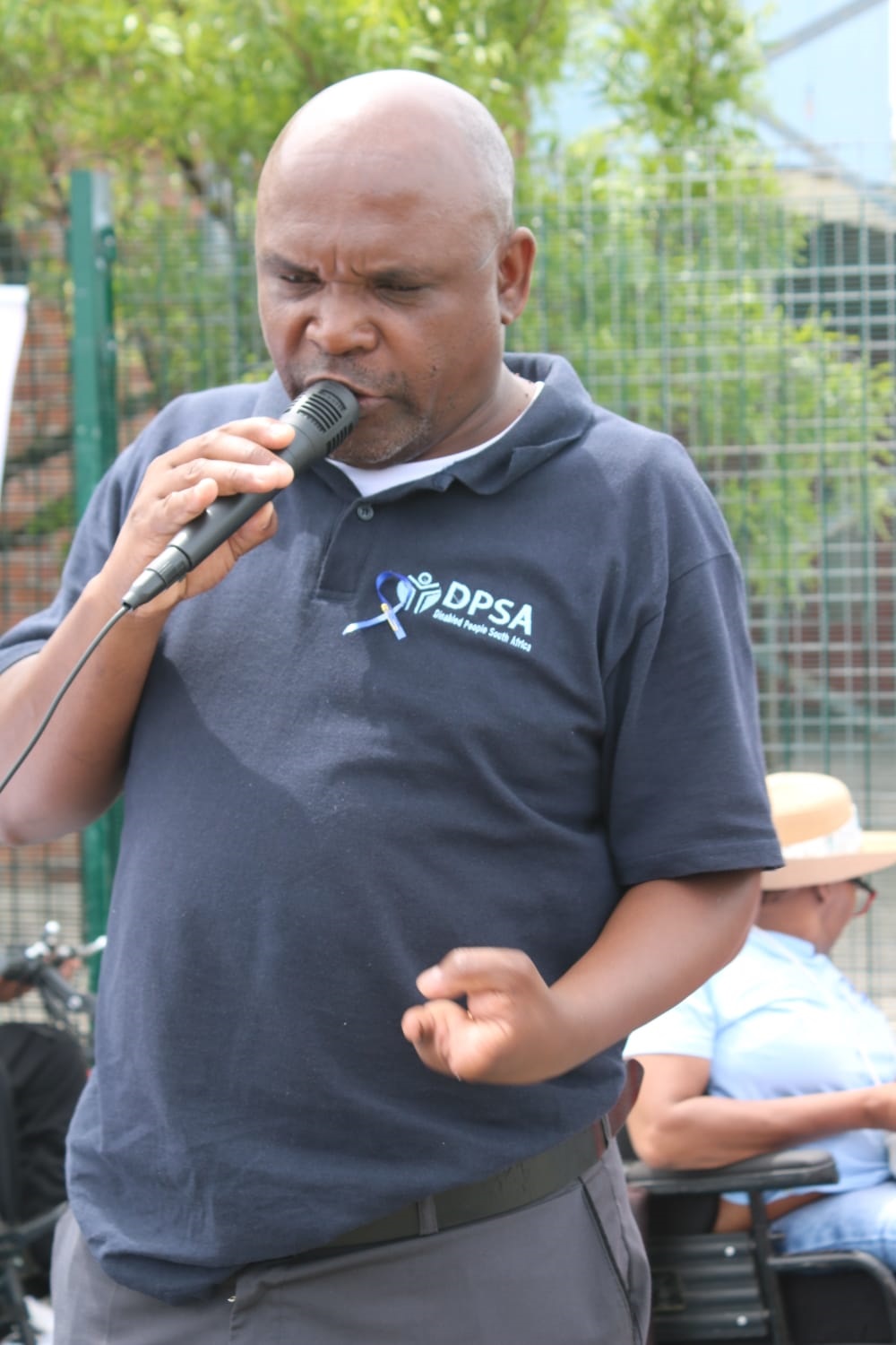 Disabled People South Africa chairman, Bongani Yamba, said the abuse faced by people living with disabilities is serious. Photo by Lulekwa Mbadamane