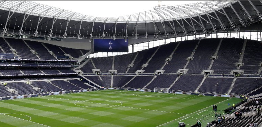 The Tottenham Hotspurs Stadium. Picture: Tottenham Hotspur's Twitter
