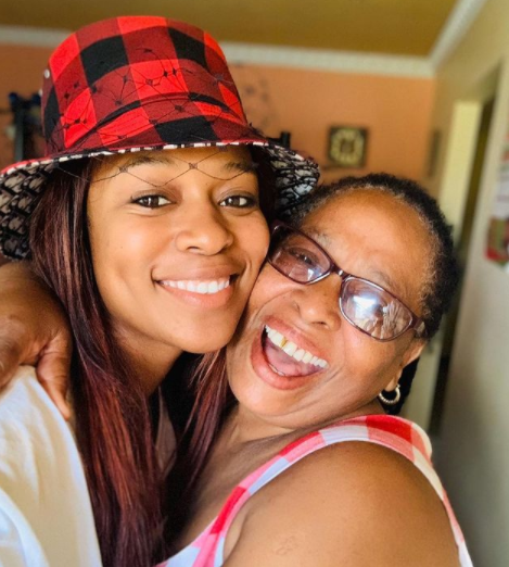 MEDIA personality Nomzamo Mbatha is grieving the death of her mother