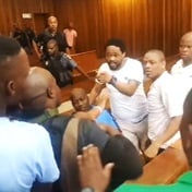  Scuffle breaks out in court between accused and correctional services official