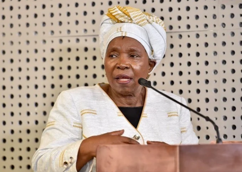 Cooperative Governance and Traditional Affairs Minister Nkosazana Dlamini-Zuma. (GCIS)