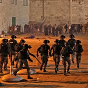 SEE | Violence erupts between Palestinians and police at al-Aqsa mosque as Israel marks Jerusalem Day