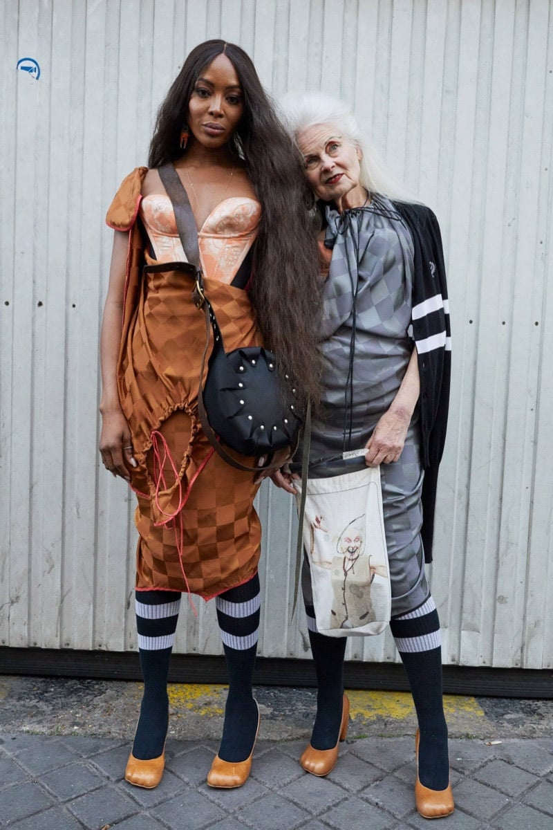 NAOMI CAMPBELL BARES ALL IN NEW VIVIENNE WESTWOOD 
