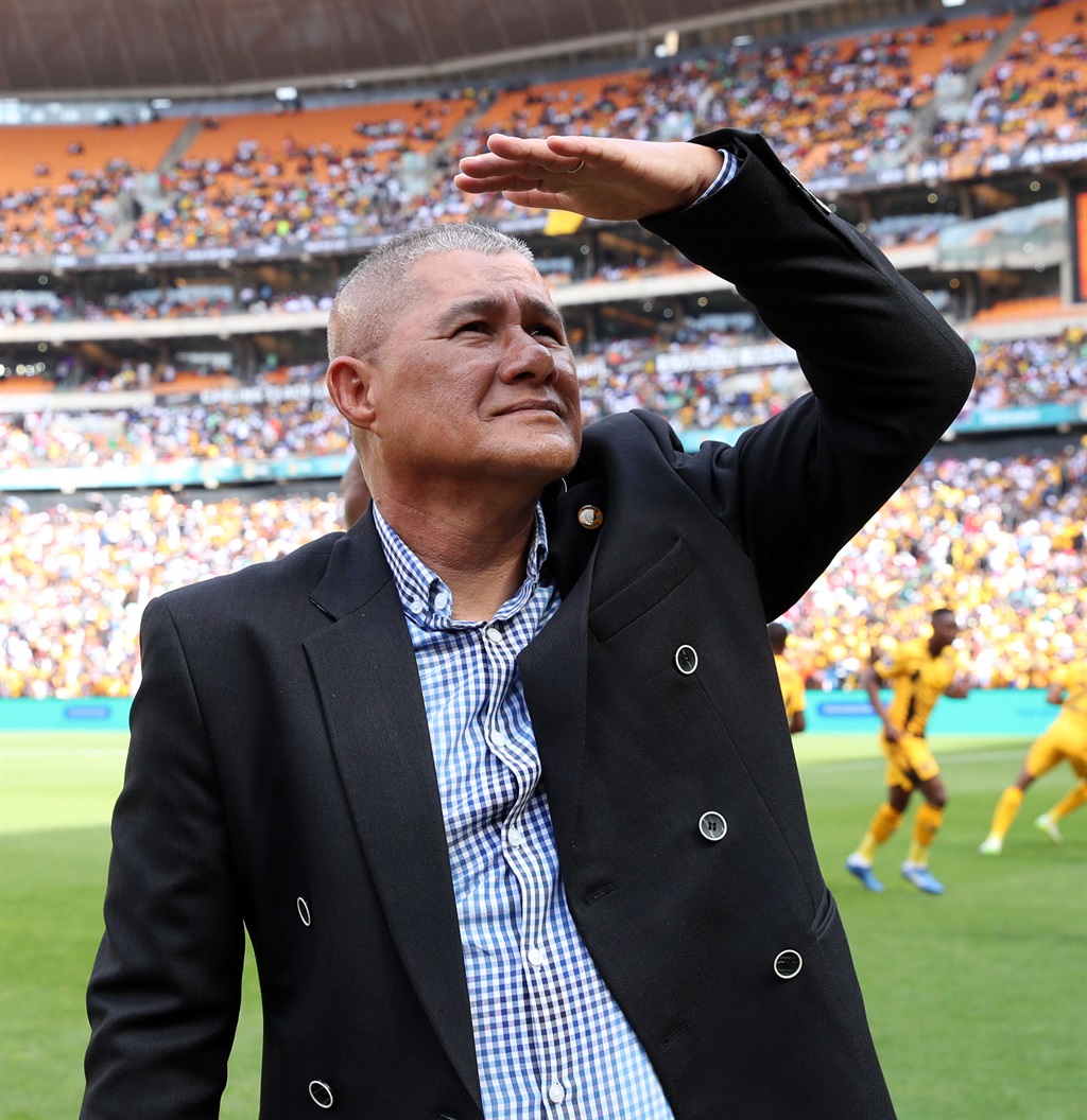 Cavin Johnson, coach of Kaizer Chiefs during the DStv Premiership 2023/24 match between Kaizer Chiefs and Orlando Pirates at the FNB Stadium, Johannesburg on 11 November 2023 